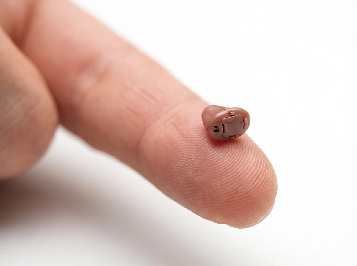 Invisible-in-the-canal hearing aid style