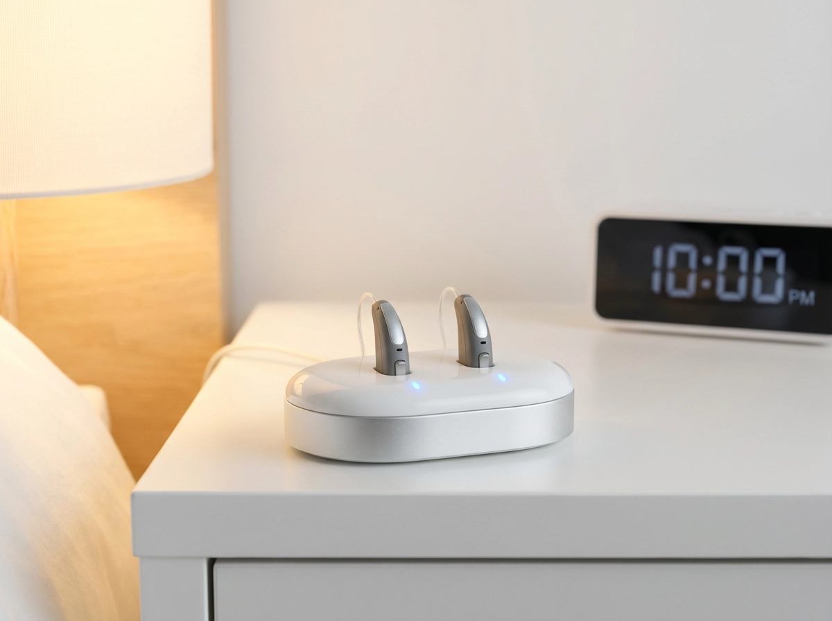 Rechargeable hearing aids