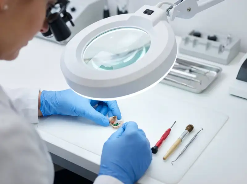 Hearing aid repair service