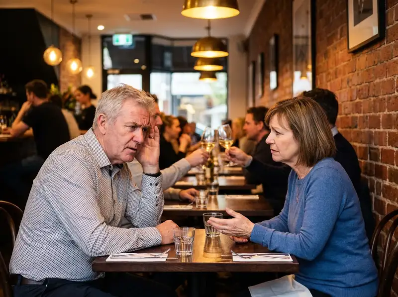 Difficulty hearing conversations Hawthorn
